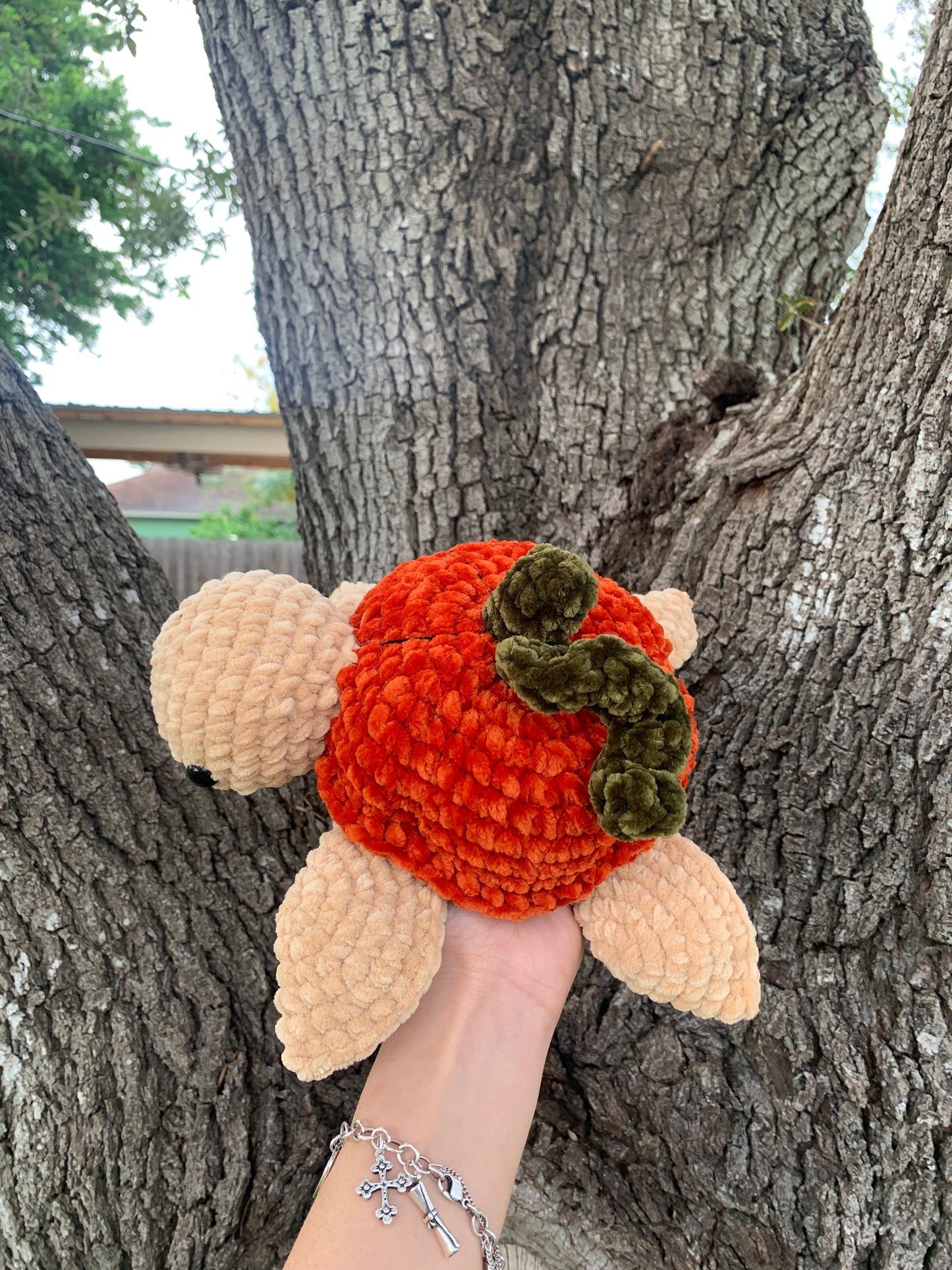 Pumpkin Turtle Plushie 🎃