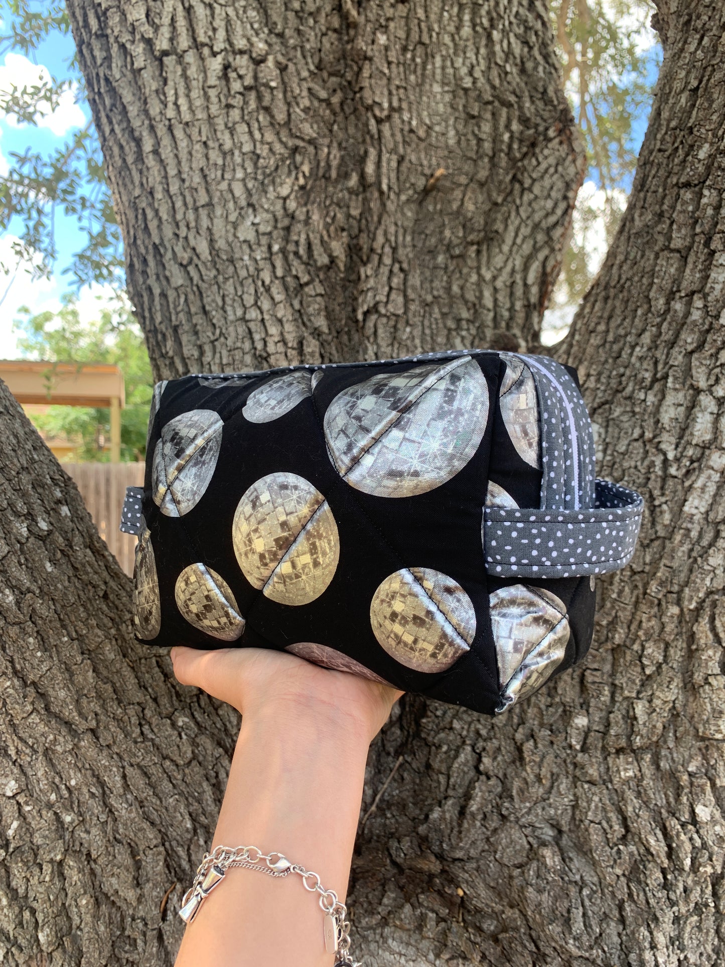 Mirrorball Makeup Bag