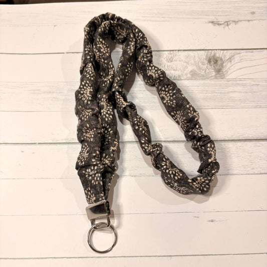 Neutral Sun Scrunchie Lanyard