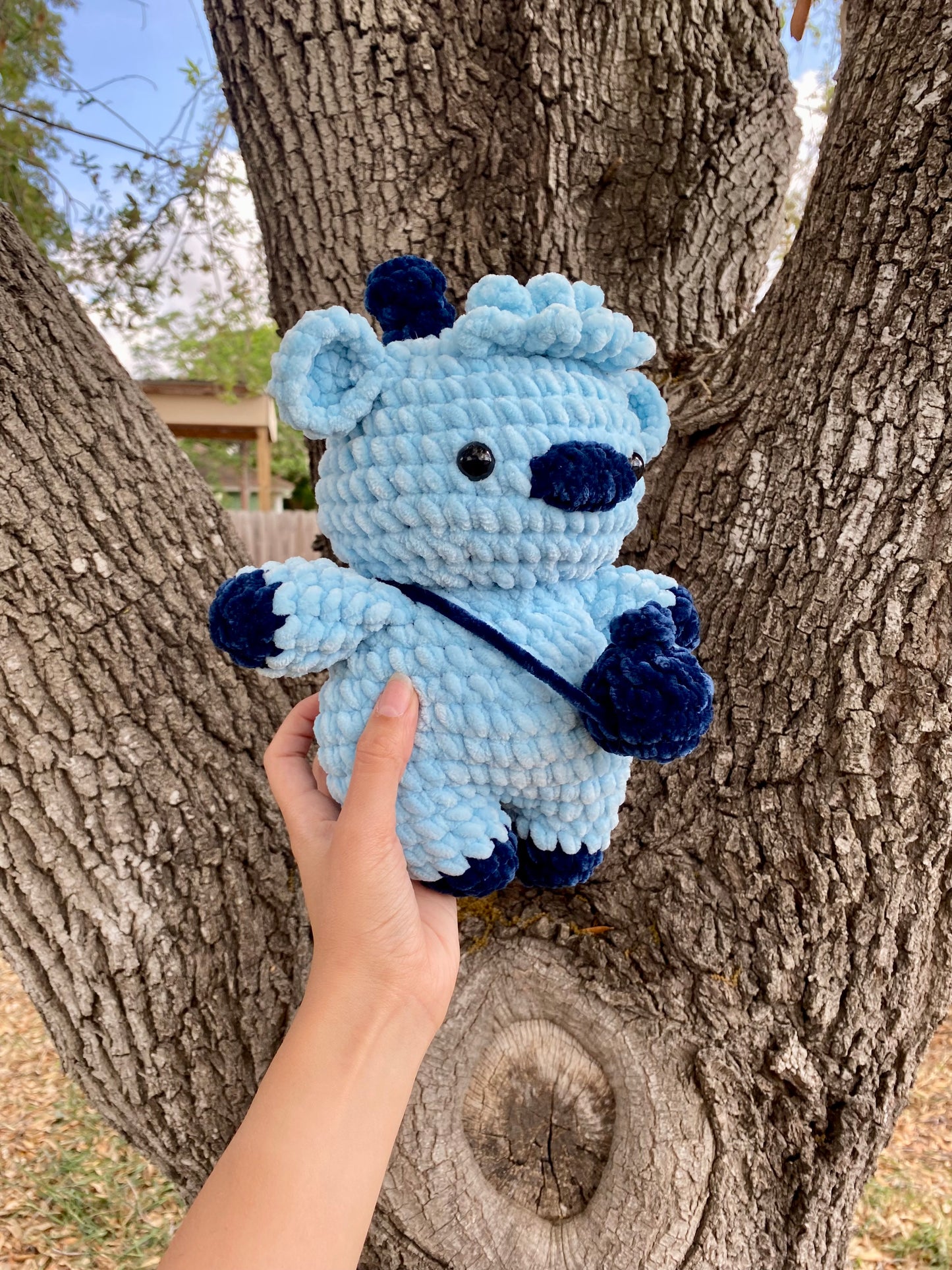 Blueberry Cow Plushie
