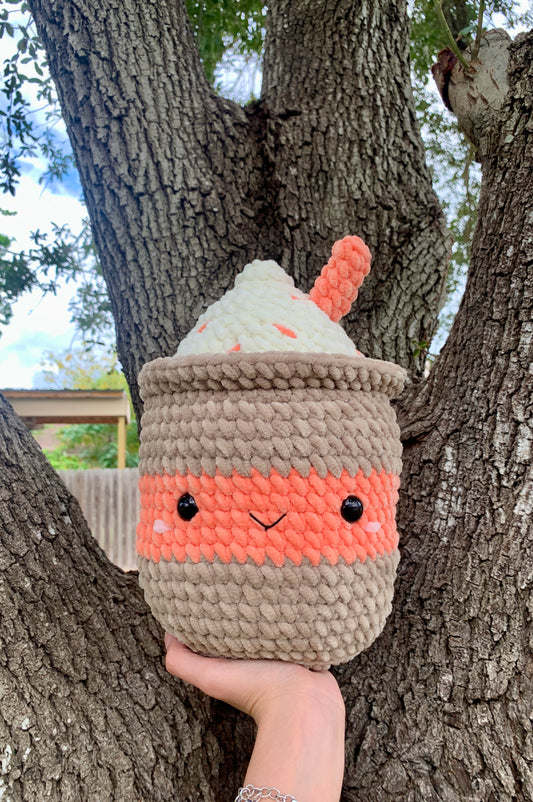 Crochet Pumpkin Spice Plushie