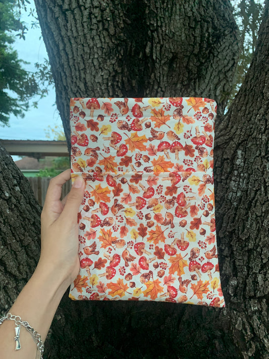 Fall Leaves Book Sleeve 🍂