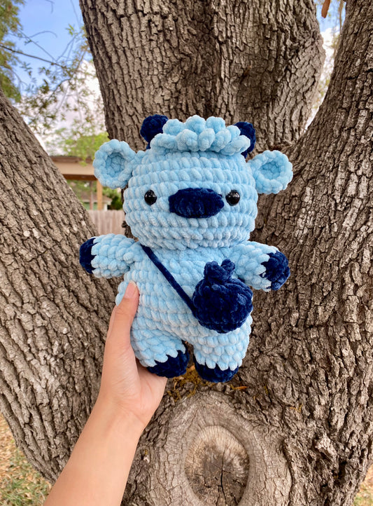 Blueberry Cow Plushie