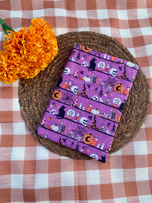 Halloween Bookshelf Book Sleeve