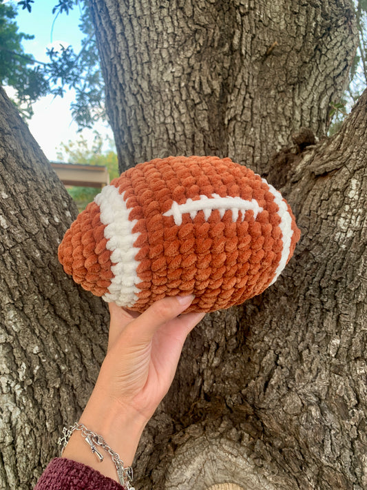 Crochet Football Plushie